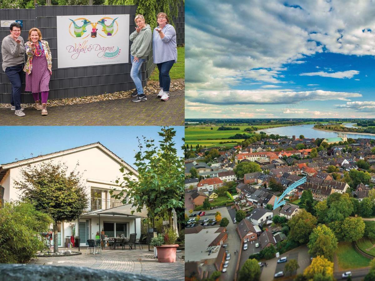 Villa Dragona Dufti-Kuss Gaestehaus Im Herzen Von Rees Kültér fotó